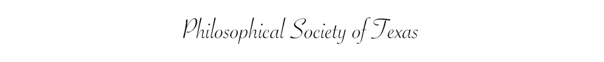Philosophical Society of Texas